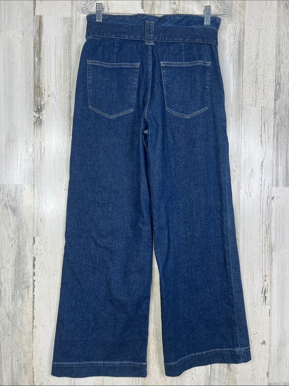 J. Crew Dark Navy Wide-Leg Jeans Women 26 - Picture 11 of 11